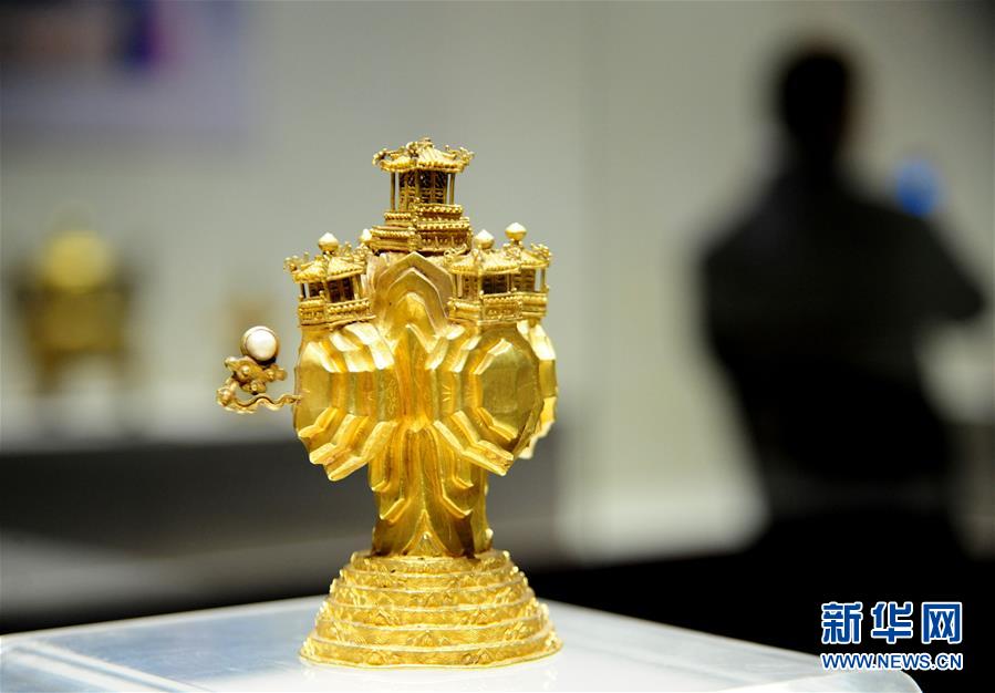 #（文化）（1）沈阳故宫举行院藏清宫金银器展