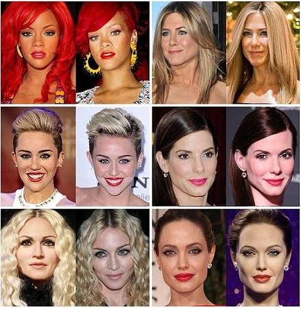 名人蜡像也有靠谱的看看明星这些谁真谁假(图)