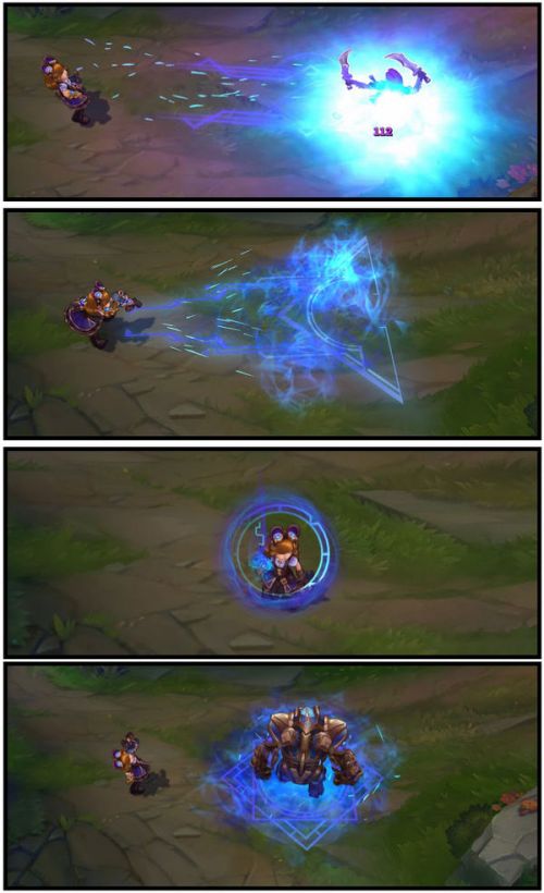 lol死亡绽放卡兹克长者之森乐芙兰 lol6.5版本新皮肤预览