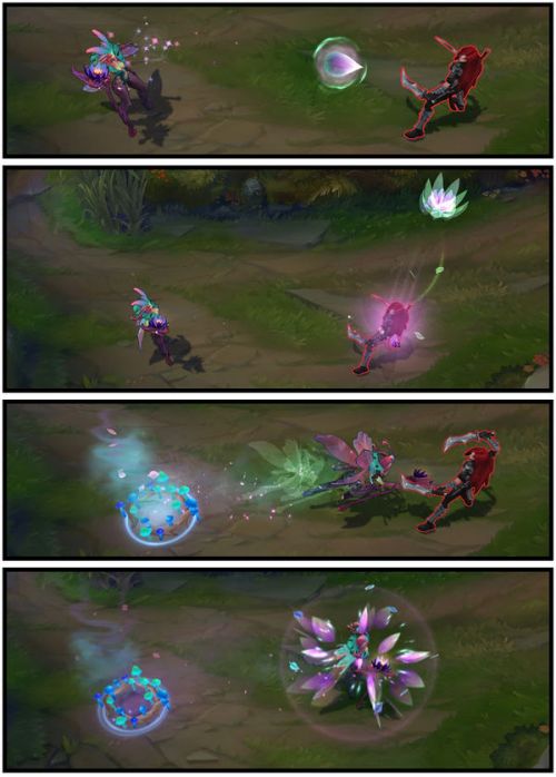 lol死亡绽放卡兹克长者之森乐芙兰 lol6.5版本新皮肤预览