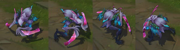 lol死亡绽放卡兹克长者之森乐芙兰 lol6.5版本新皮肤预览