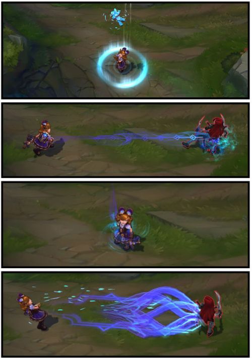 lol死亡绽放卡兹克长者之森乐芙兰 lol6.5版本新皮肤预览