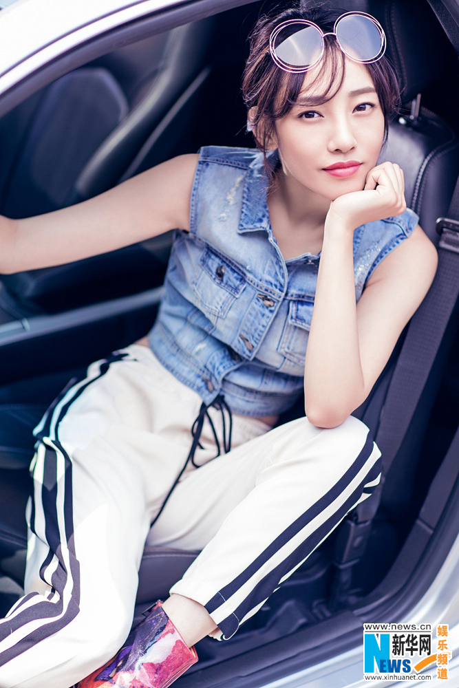  白百何早春 时尚 大片 曝光 温暖阳光青春力MAX