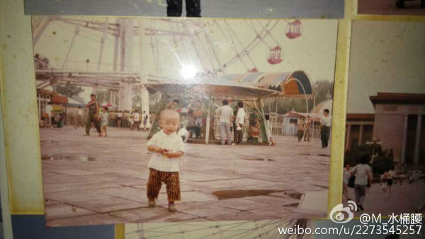 20多年前与大观缆车的合影