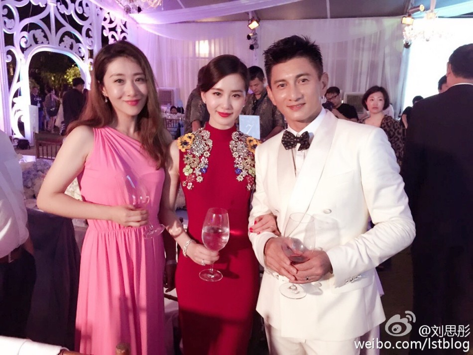 组图:吴奇隆刘诗诗梦幻婚宴 鲜花美酒配佳人(3