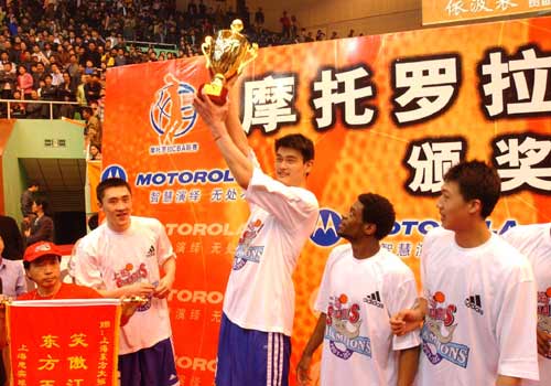 CBA20年纪事之第七季:上海夺冠 巴特尔姚明赴NBA
