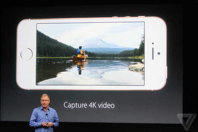iPhone SE支持4K视频录制。