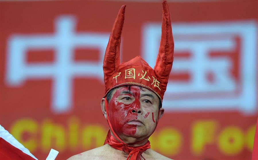 （体育）（13）足球——世界杯预选赛：中国击败马尔代夫