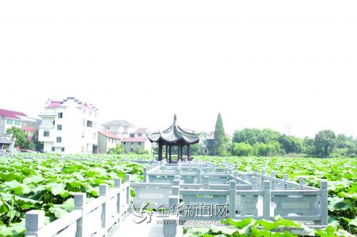 清塘烟雨