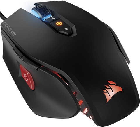 海盗船发布M65 Pro RGB游戏鼠标：DPI猛增！