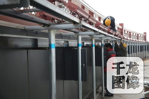 外环境的泛光照明灯具增加了千余套