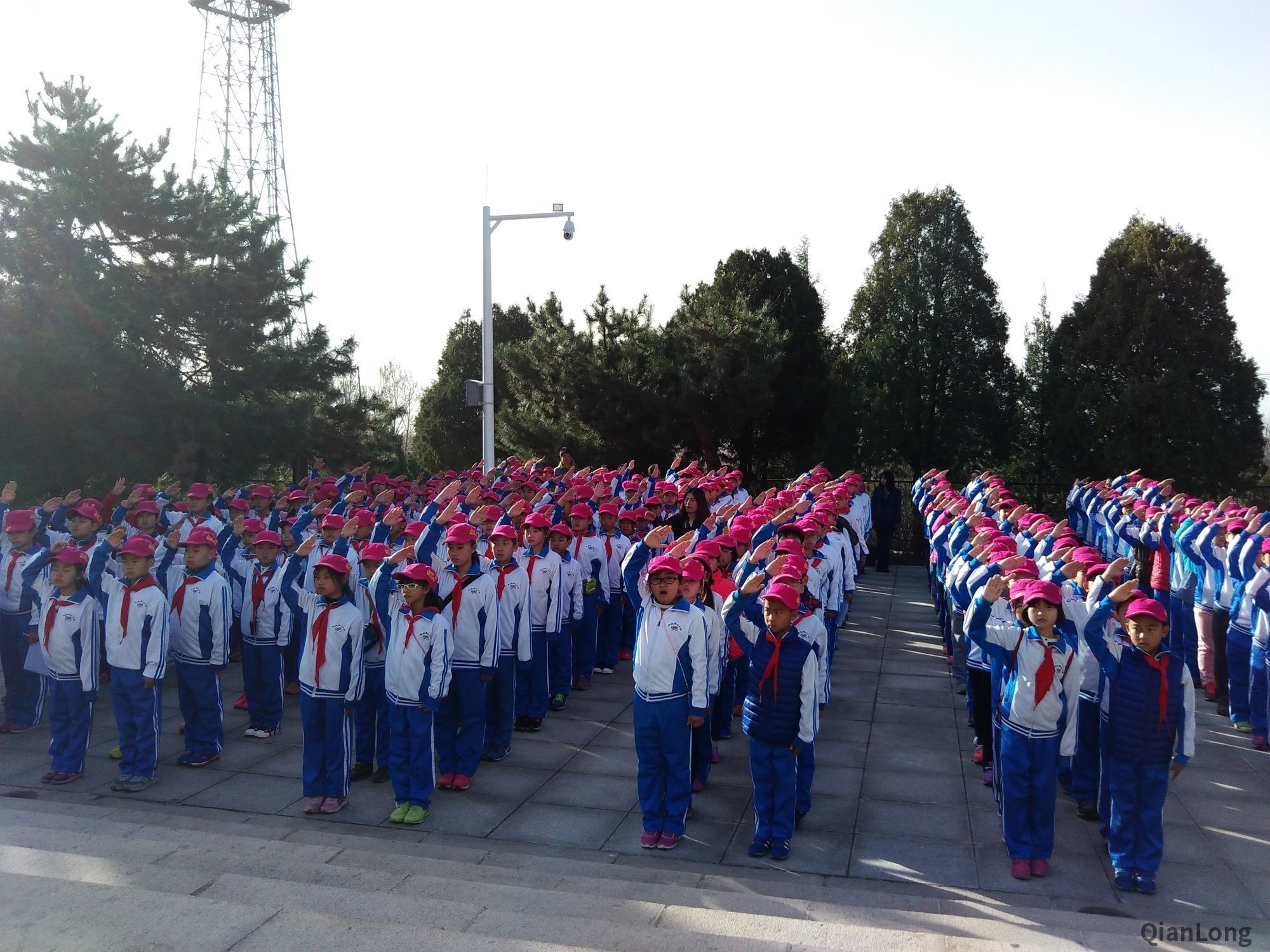 延庆第二小学清明祭扫活动