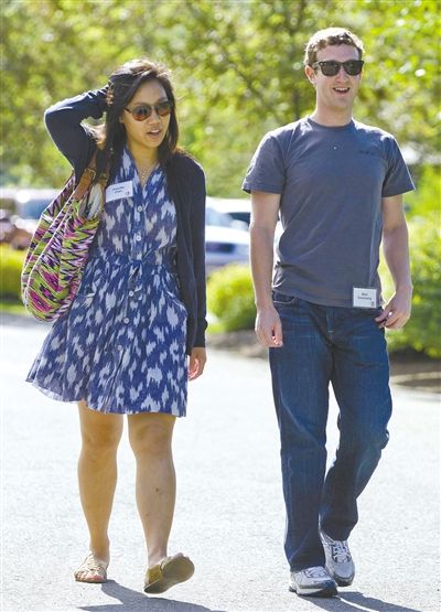 Facebook创始人扎克伯格生女 华裔妻子身世披露 