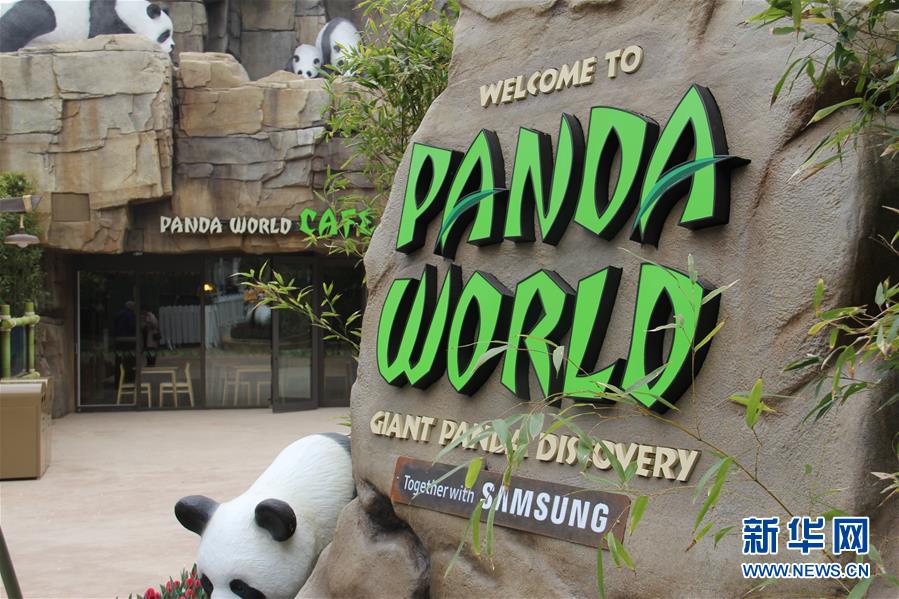 （国际）（1）探访“熊猫夫妇”在韩国的高科技新家 