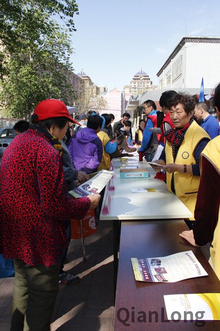 通州市民积极参与热情高涨。千龙网记者 刘睿盈摄