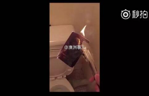 烧毁中国护照