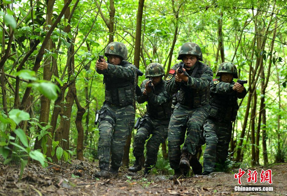 重庆特种兵密林深山春训忙