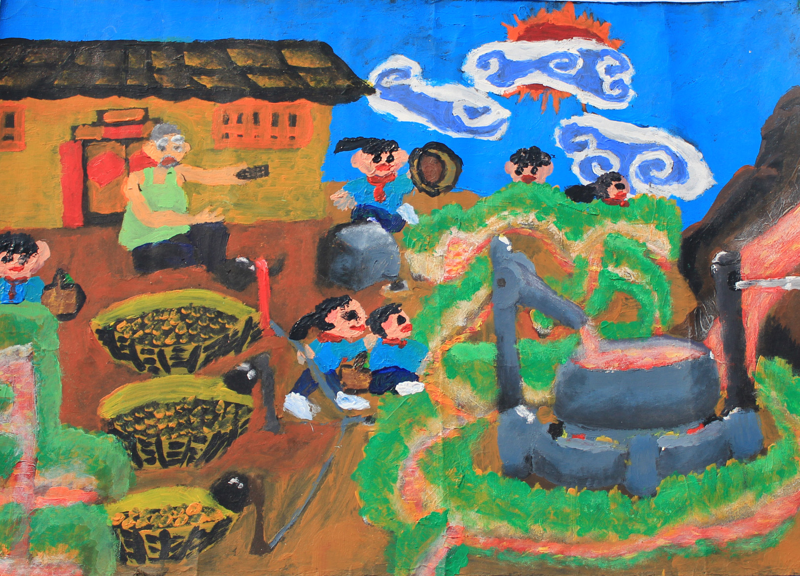 戴宇晨《岩浆农场实践活动》 板厂小学四年级