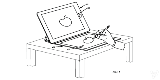 苹果新脑洞：在iPad保护套上加一个显示屏