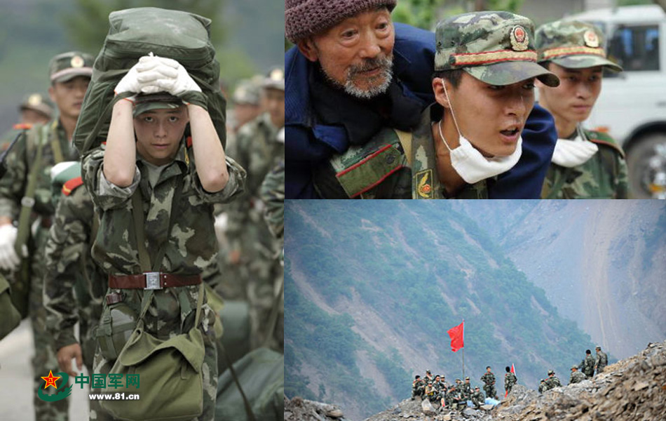 5·12汶川地震8周年 回望那些军人的身影(6)-千