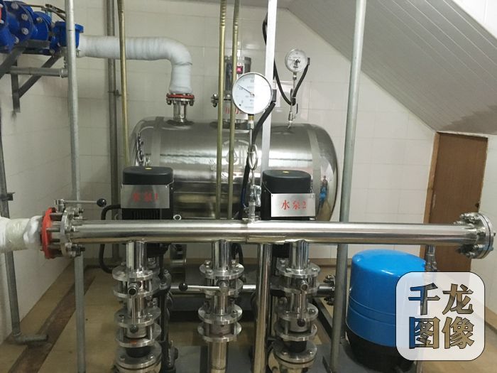 污水泵房展示。千龙网记者徐鑫鑫摄