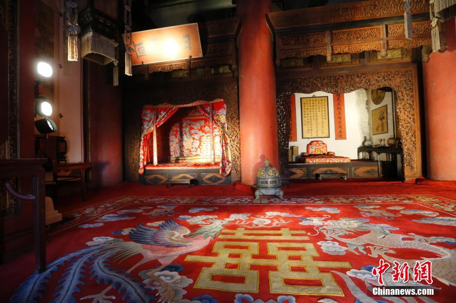 北京故宫六大宫殿百年来首次亮灯