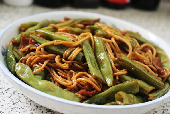 扁豆焖面