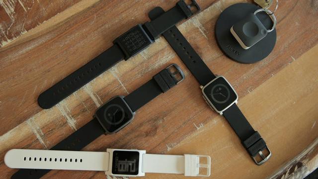 Pebble两款手表可追踪心率 智能纽扣内置GPS