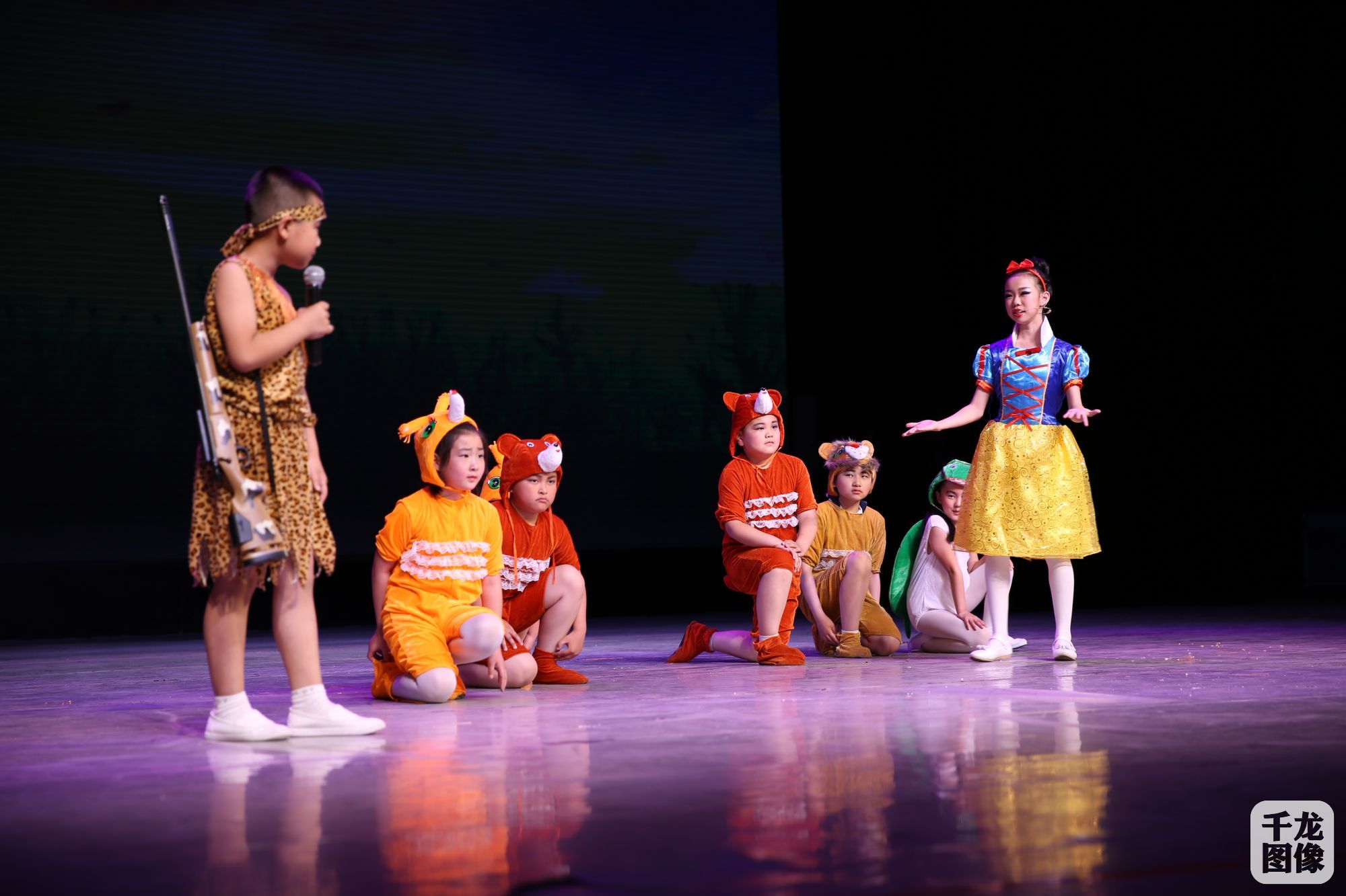 京丰台西罗园小学举行全英文汇报演出 英语学