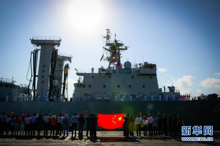 （国际）（1）中国海军第二十二批护航编队访问坦桑尼亚