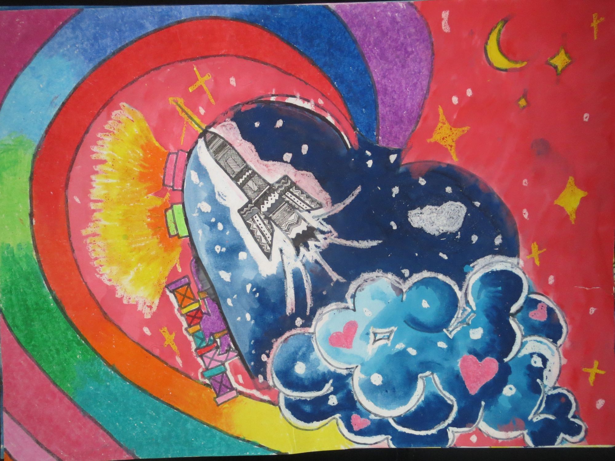北京市航天中学高二4班李筱璇-《星空探索》