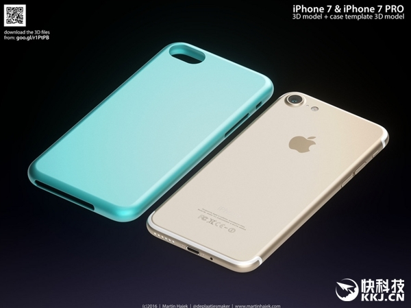 喜欢吗？iPhone 7全新配色首曝！竟然长这样
