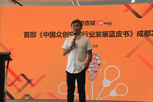 毛大庆在演说中