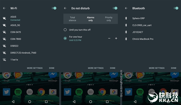 能接受吗？Android 7.0取消通知栏Wi-Fi、蓝牙一键开关