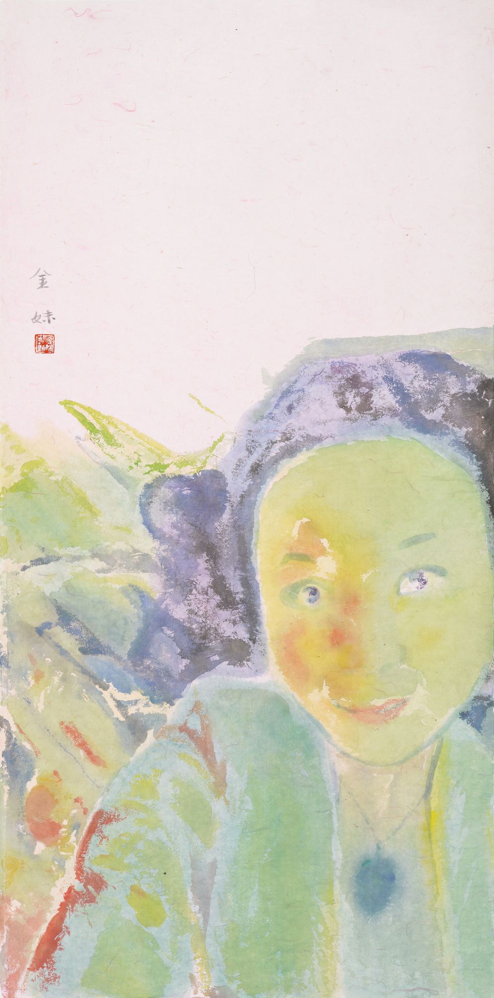 魅幻 144x76cm 纸本水墨 2016