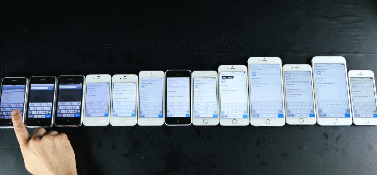 【what’s new！】历代iPhone性能对比测试 4S竟然这么慢