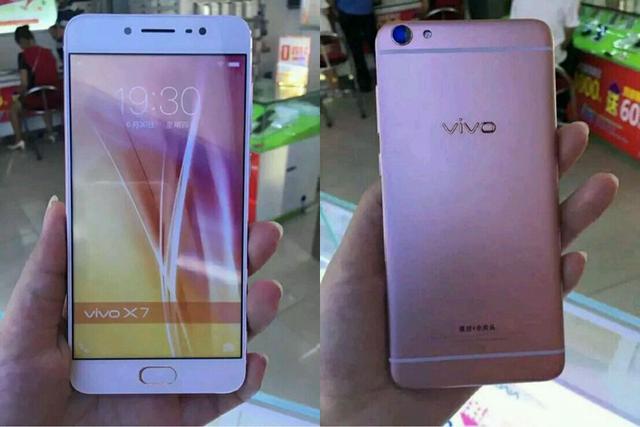 又有猪队友！疑似粉色版vivo X7 Plus曝光