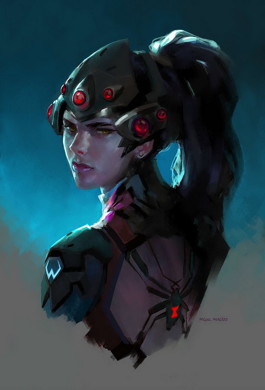 《守望先锋》性感同人图赏析美术画师精品画作