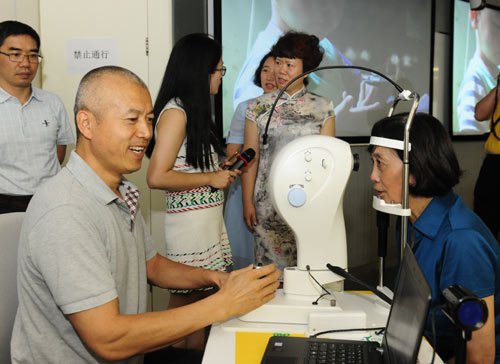 健康快车糖尿病视网膜病变筛查全面启动-千龙