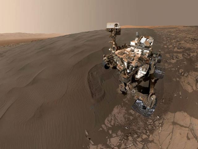 火星发现独特沙波纹 暗示火星远古大气更稠密