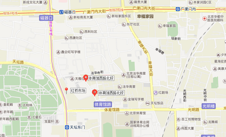 体育馆西路北段