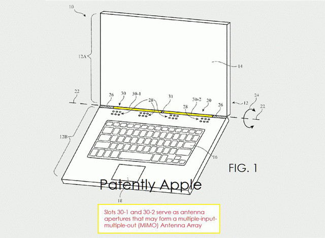 苹果新专利：MacBook或将支持4G LTE网络 