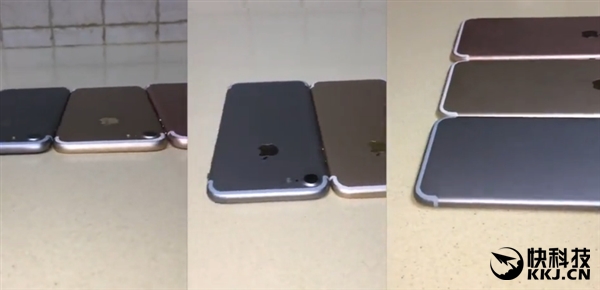 三色齐发！iPhone 7外形曝光：就这样了