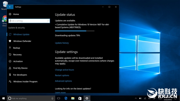 Windows 10 14393.3推送：打个补丁即可
