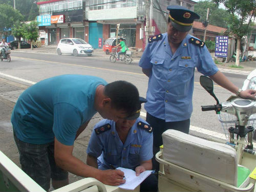 平谷工商加强电动(燃油)三轮车市场监管
