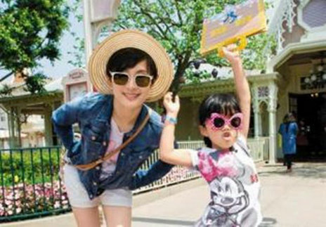 孙俪与女儿