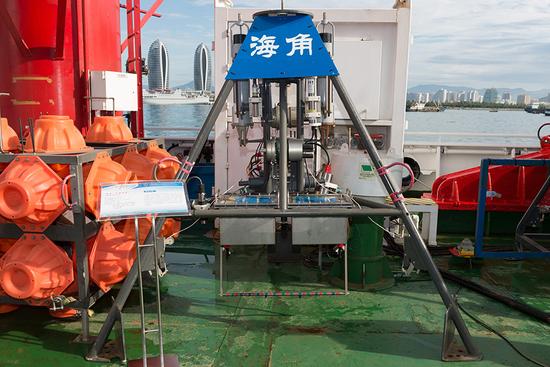 8月12日拍摄的“海角”号着陆器。新华社吴凯翔摄