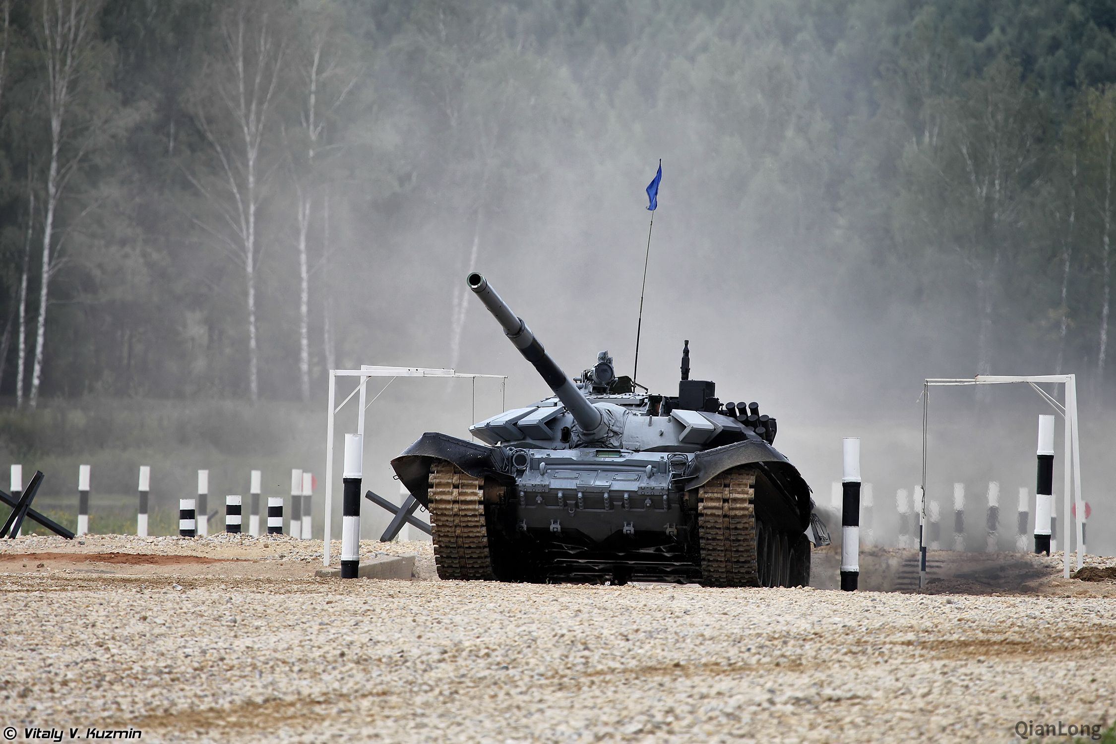 “坦克两项”2016决赛写真集锦 中国96A改进型坦克颜值爆表(13)