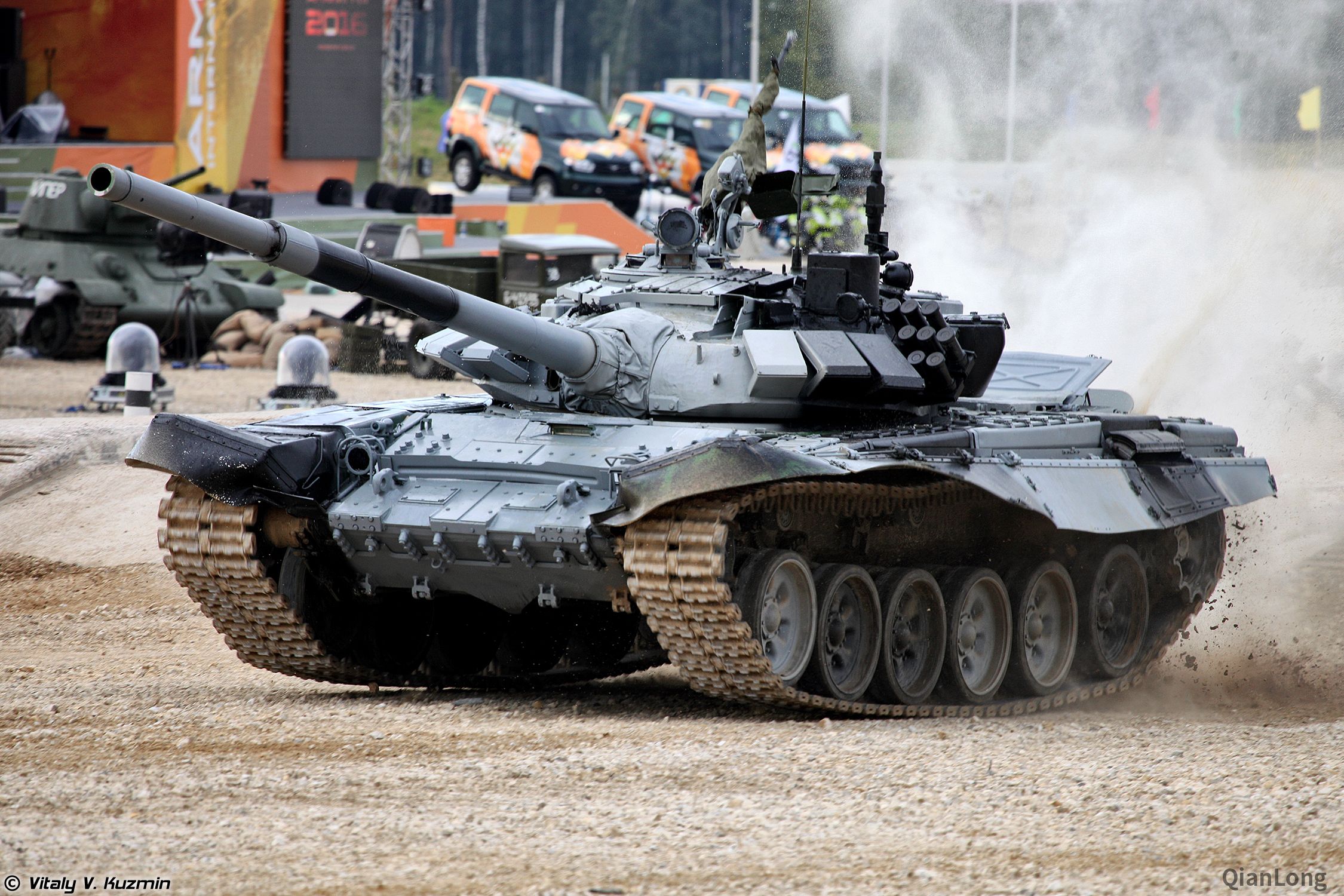 坦克两项2016决赛写真集锦 中国96A改进型