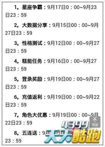 天天酷跑3周年活动时间曝光